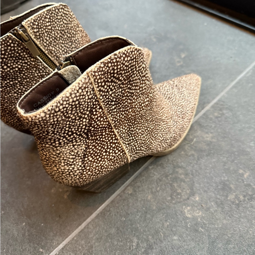 Loeffler Randall Speckled Ankle Booties